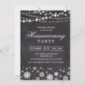 Invitation à la fête de bienvenue d'hiver (Devant)
