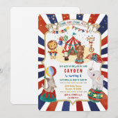 Invitation à la fête de Carnaval (Devant / Derrière)