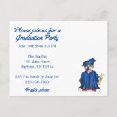 Invitation à la fête de célébration de la remise d (Dos)