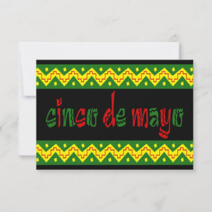 invitation à la fête de cinco de mayo