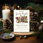 Invitation à la fête de cocktail des Fêtes | Espri