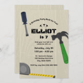 Invitation à la fête de construction (Devant / Derrière)