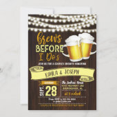 Invitation à la fête de couples avant le mariage d (Devant)