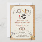 Invitation à la fête de couples Honey Do (Devant)