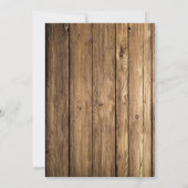 Invitation à la fête de crémaillère Red, White & B (Dos)