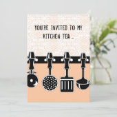 Invitation à la fête de cuisine (Debout devant)