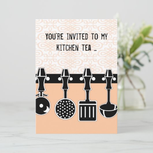 Invitation à la fête de cuisine (Debout devant)