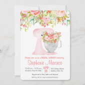 Invitation à la fête de cuisine de mariage (Devant)