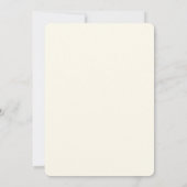 Invitation à la fête de découpage de citrouille  (Dos)