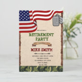 Invitation à la fête de départ à la retraite de l' (Debout devant)