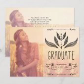 INVITATION À LA FÊTE DE DIPLÔME 2014 (Devant / Derrière)