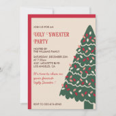 Invitation à la fête de douceur moche Arbre géant  (Devant)