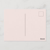 Invitation à la fête de douche de mariage : L'amou (Dos)