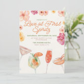 Invitation à la fête de douche de mariée : Coup de (Debout devant)