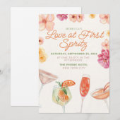 Invitation à la fête de douche de mariée : Coup de (Devant / Derrière)