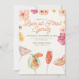 Invitation à la fête de douche de mariée : Coup de