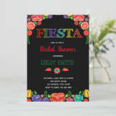 Invitation à la fête de douche de mariée fiesta (Debout devant)