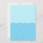 Invitation à la fête de douche garçon canard en ca (Dos)