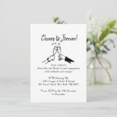 Invitation à la fête de fiançailles  (Debout devant)