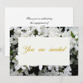 Invitation à la fête de fiançailles (Devant / Derrière)