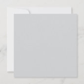 Invitation à la fête de fiançailles (Dos)