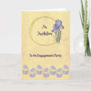 Invitation à la fête de fiançailles avec Iris