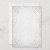 Invitation à la fête de fiançailles de la sorcière (Dos)
