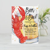 Invitation à la fête de fiançailles du Boil d'écre (Debout devant)