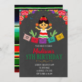 Invitation à la Fête de Fille (Devant / Derrière)