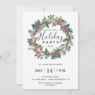Invitation à la fête de fin d'année