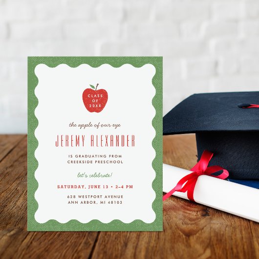Invitation à la fête de fin d'année de la maternel