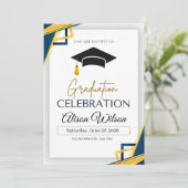 Invitation à la fête de fin d'études (Debout devant)