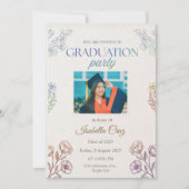 Invitation à la fête de fin d'études (Devant)