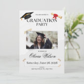 Invitation à la fête de fin d'études (Debout devant)