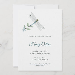 Invitation à la fête de fin d'études de l'Inspecte