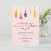 Invitation à la fête de fin d'études Fiesta (Debout devant)