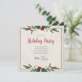 Invitation à la Fête de Fins d'Année de Holly Squa (Debout devant)