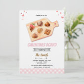 Invitation à la fête de Galentine's Board (Debout devant)
