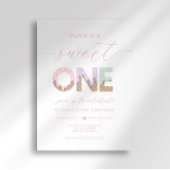 Invitation à la fête de glace Sweet One