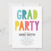 Invitation à la fête de Grad Colorful (Devant)