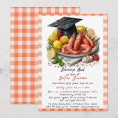 Invitation à la fête de graduation : bouillabaisse (Devant / Derrière)
