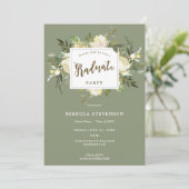 invitation à la fête de graduation de la floraison (Debout devant)