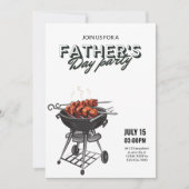 Invitation à la fête de grillades de la Fête des P (Devant)