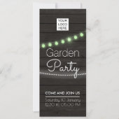 Invitation à la fête de jardin du siège social (Devant)
