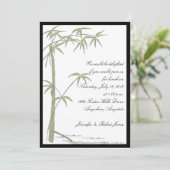 Invitation à la fête de la beauté de Bamboo (Debout devant)