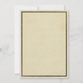 Invitation à la fête de la bière-B-Q (Dos)