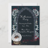 invitation à la fête de la boule de cristal de hal (Dos)