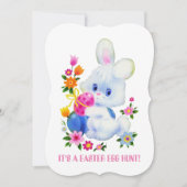 Invitation à la fête de la chasse aux oeufs de Pâq (Devant)