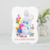 Invitation à la fête de la chasse aux oeufs de Pâq (Debout devant)