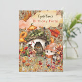 Invitation à la fête de la chatte d'automne (Debout devant)